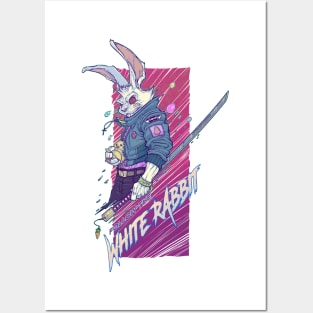 WEIRDO - Follow The White Rabbit - Protector - White Posters and Art